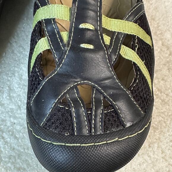 Jambu Black and green Sandals - Picture 6 of 8